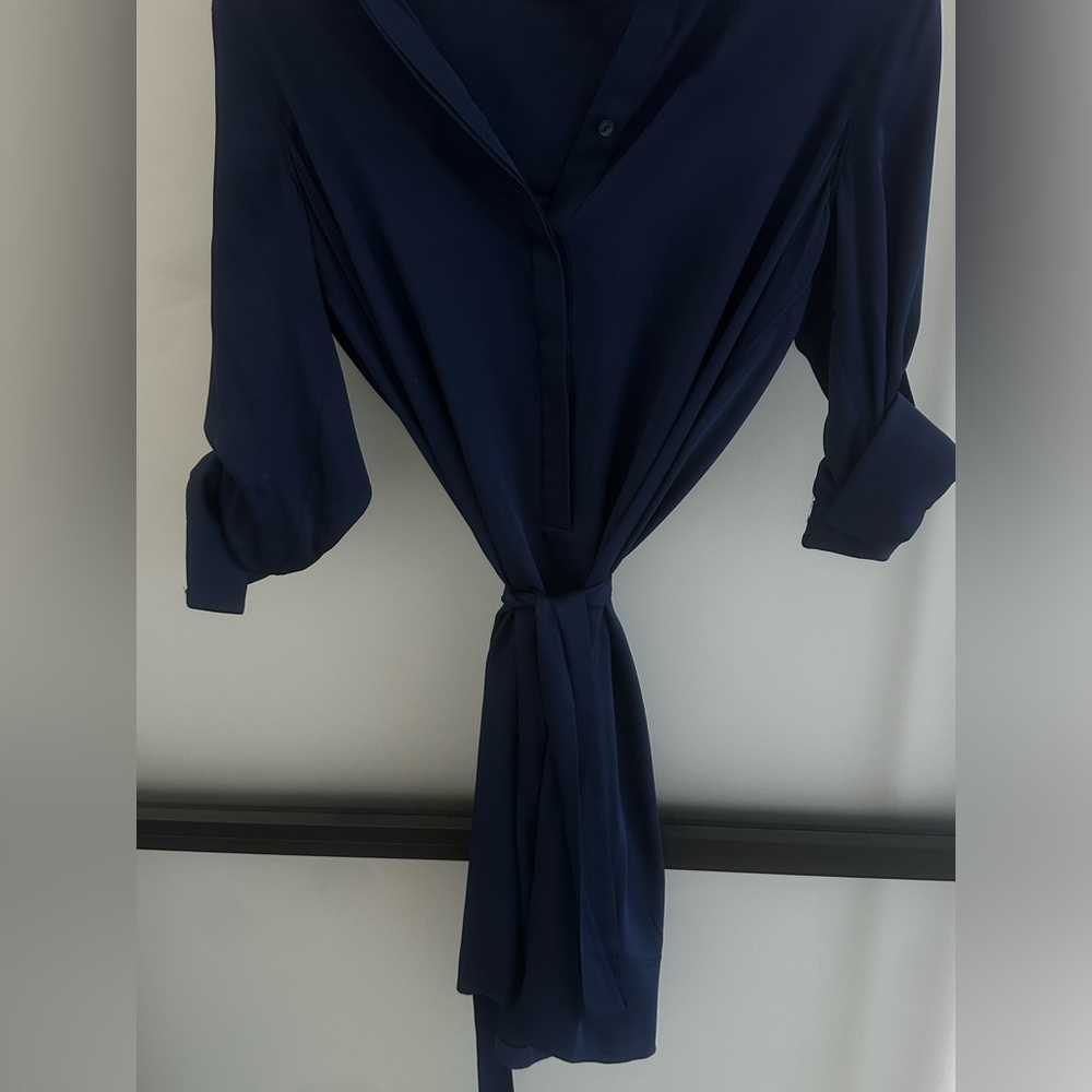Vince Deep Blue Women's Dress